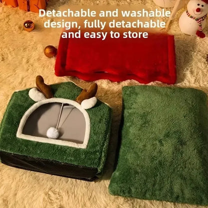 MerryPaws™ Christmas Pet House